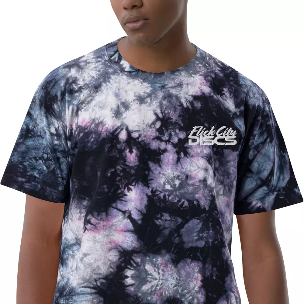 Oversized tie-dye t-shirt