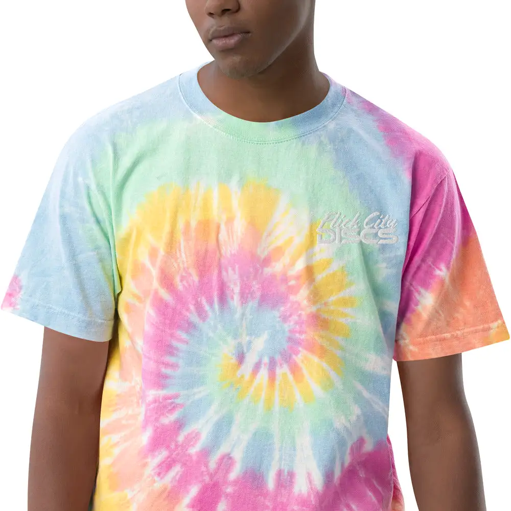 Oversized tie-dye t-shirt