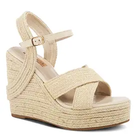 PATRIZIA VONA WEDGE SANDALS