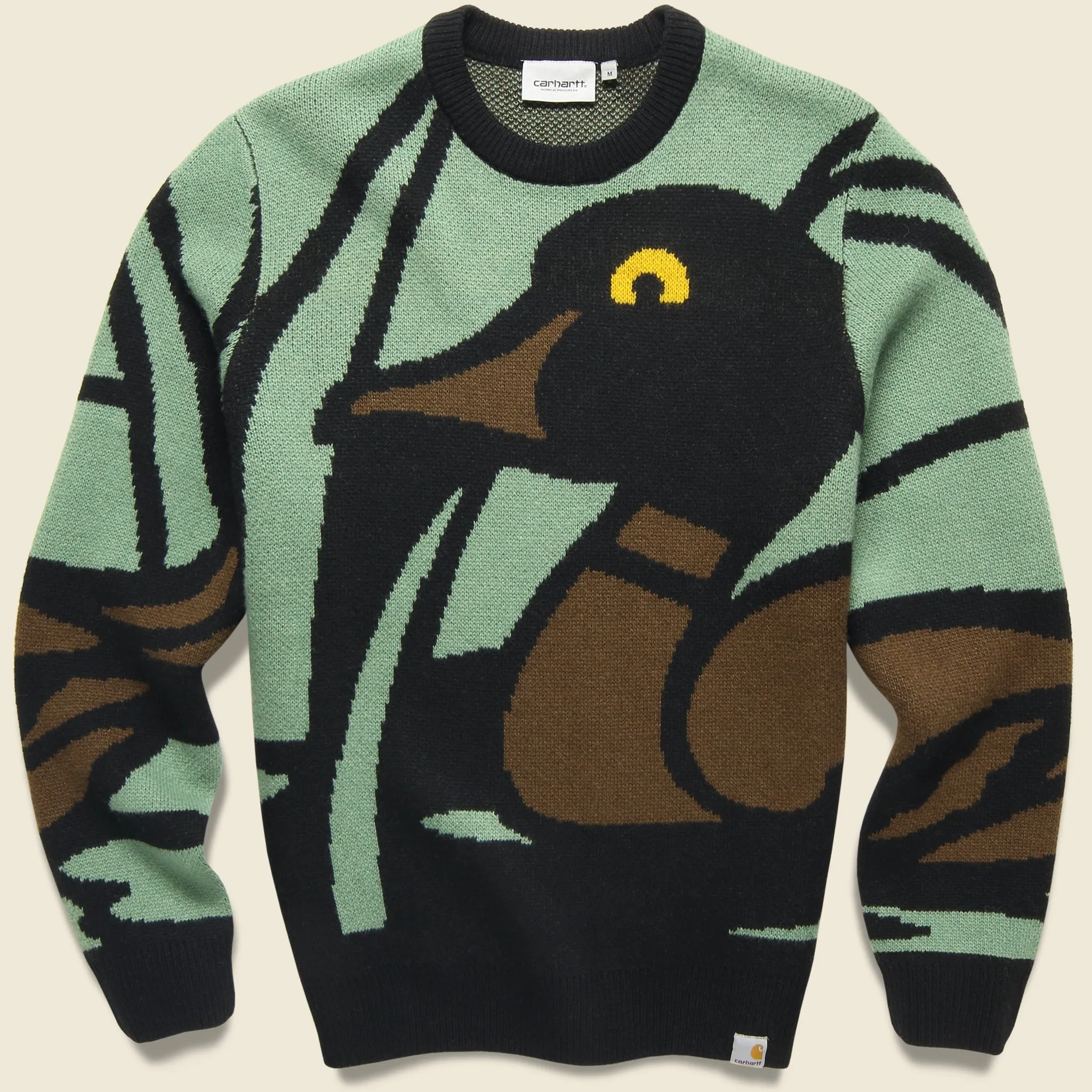 Pond Sweater - Green Pond Jacquard