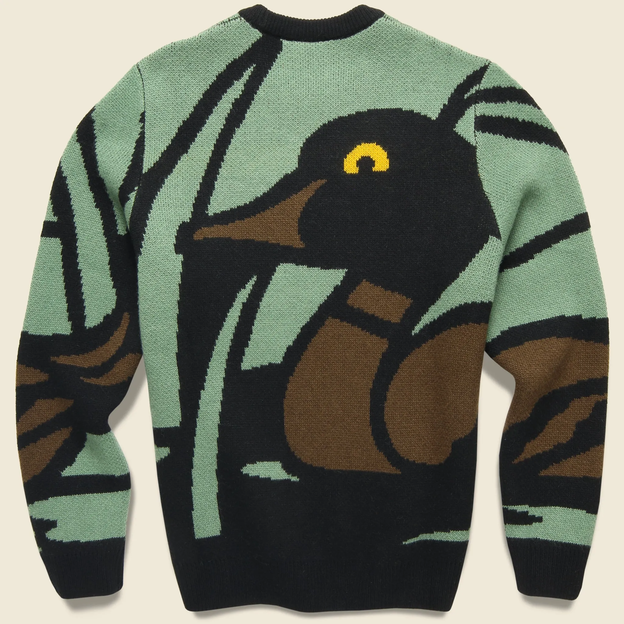 Pond Sweater - Green Pond Jacquard