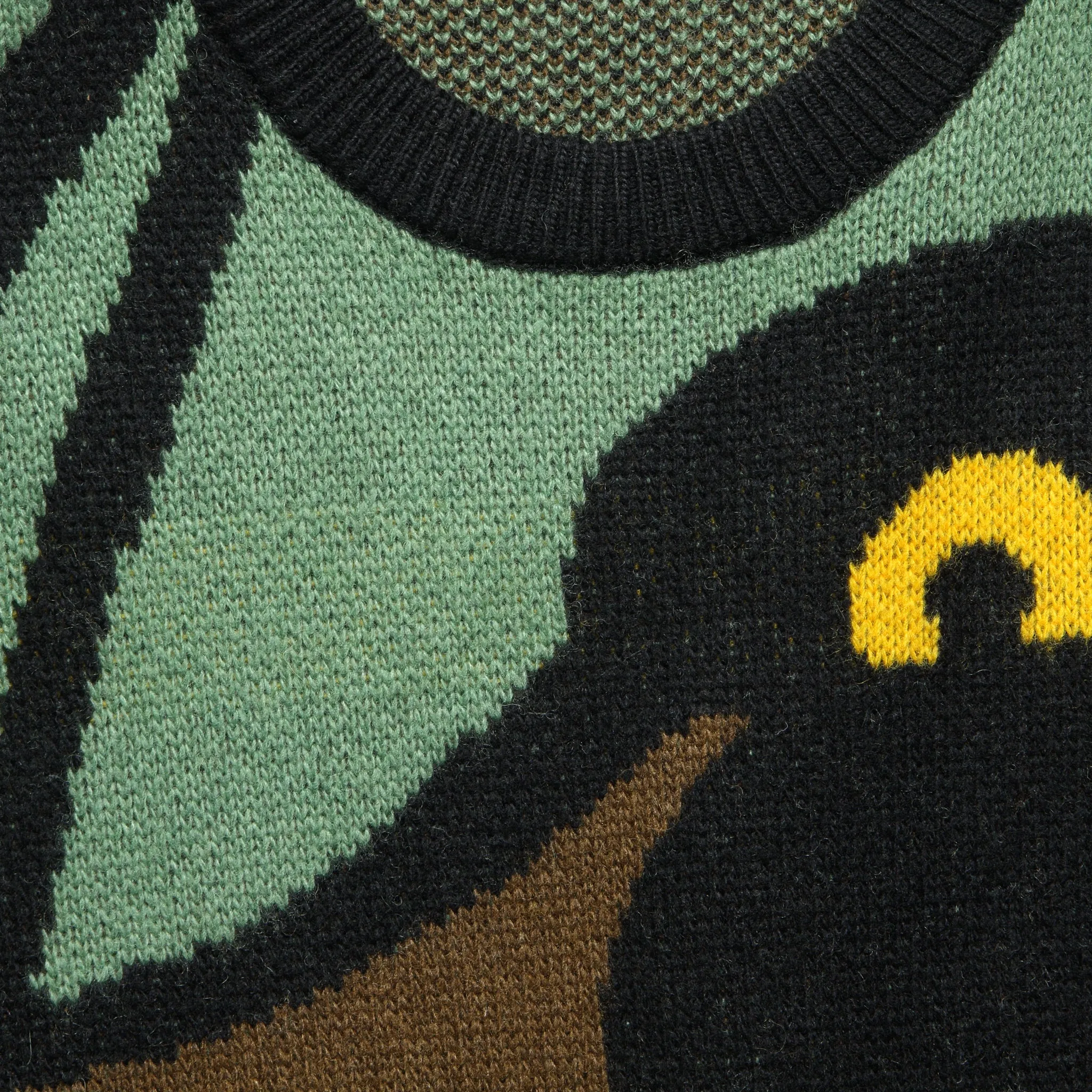 Pond Sweater - Green Pond Jacquard