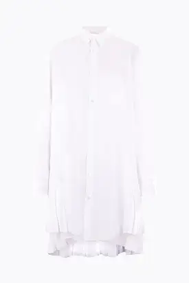 poplin oversized shirt