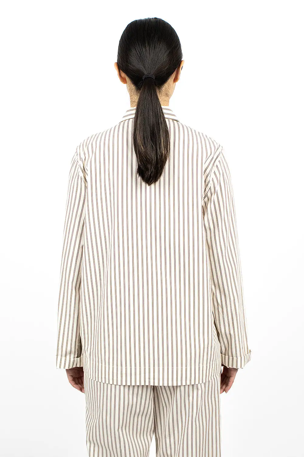 Poplin Pyjama Shirt Hopper Stripes