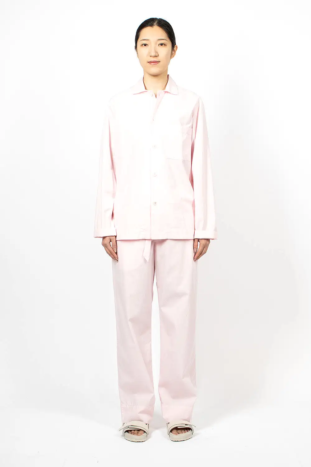 Poplin Pyjama Shirt Soft Pink