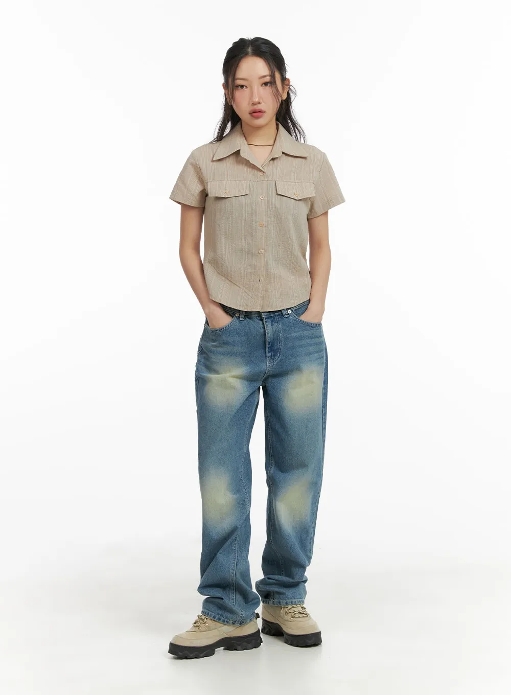 Recycled Washed Jeans (Unisex) CM425