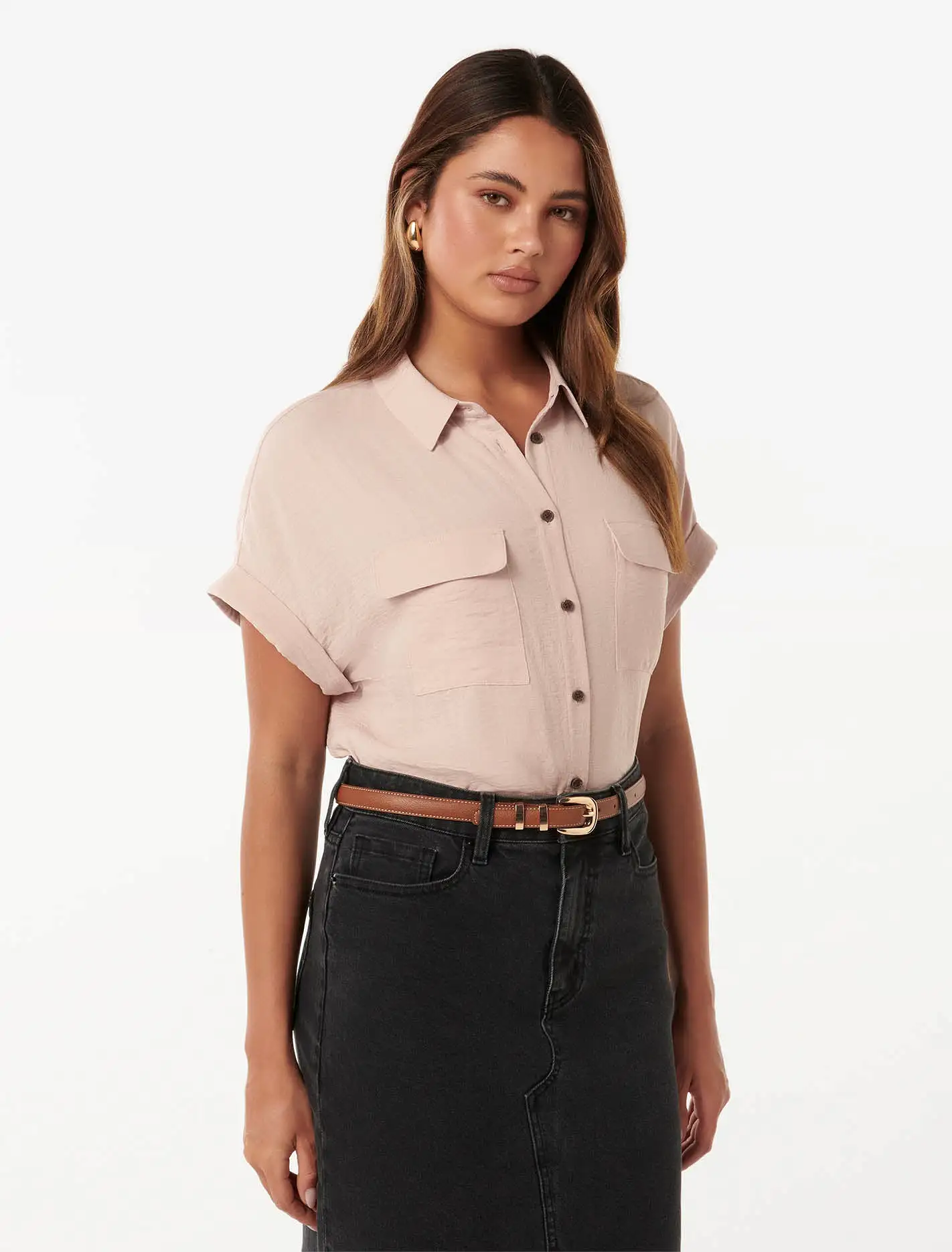 Sawyer Oversized Short Sleeve Shirt