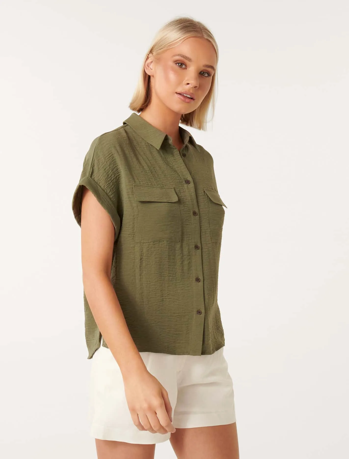 Sawyer Oversized Short Sleeve Shirt