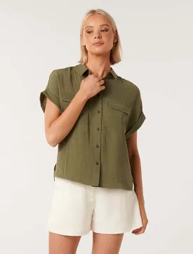 Sawyer Oversized Short Sleeve Shirt