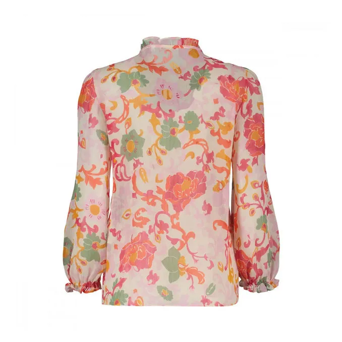 SHIRT CALERNO Woman Floral Butter 