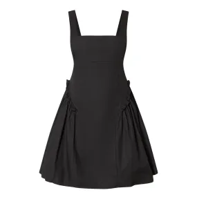 SISTER JANE Lyrical Bow Mini Dress - Black