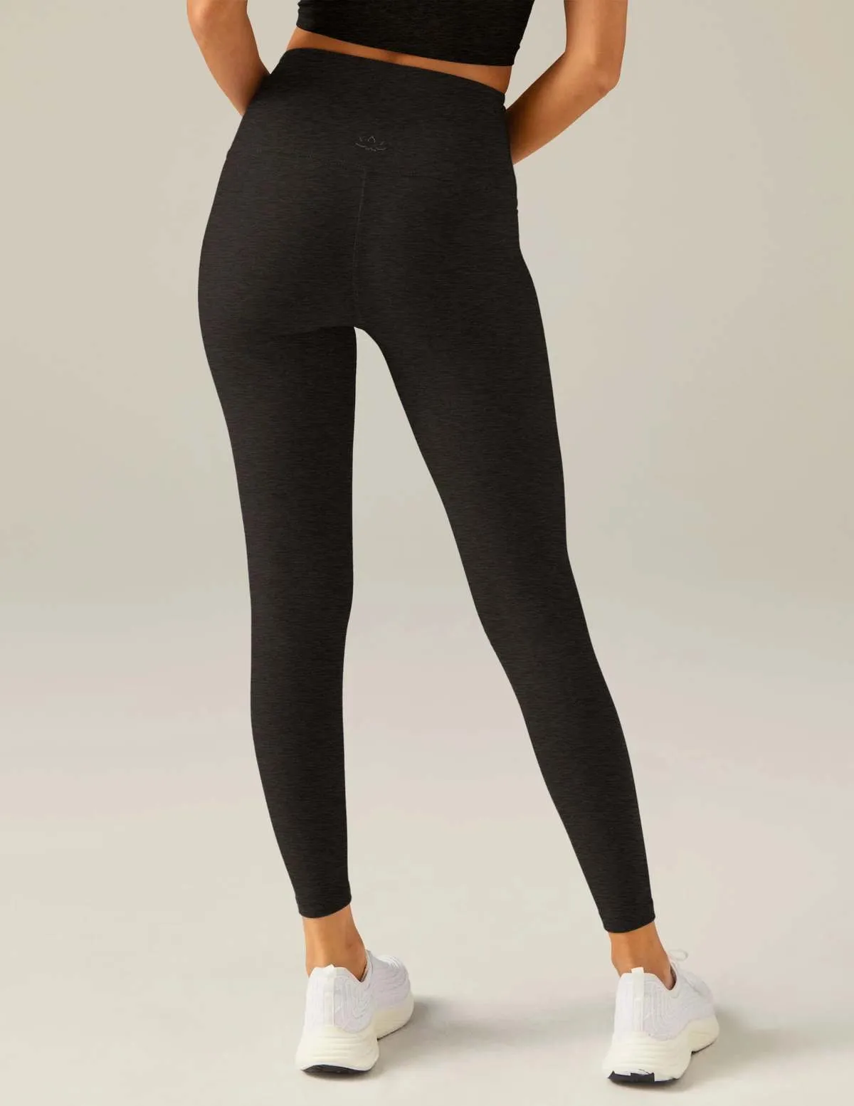 Spacedye High Waisted Midi Legging - Darkest Night