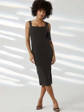 Spacedye Icon Midi Dress - Darkest Night