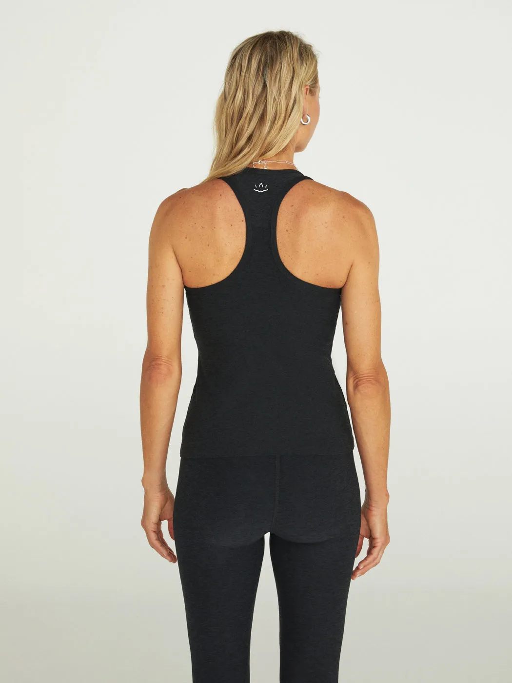 Spacedye Step Up Racerback Tank - Darkest Night