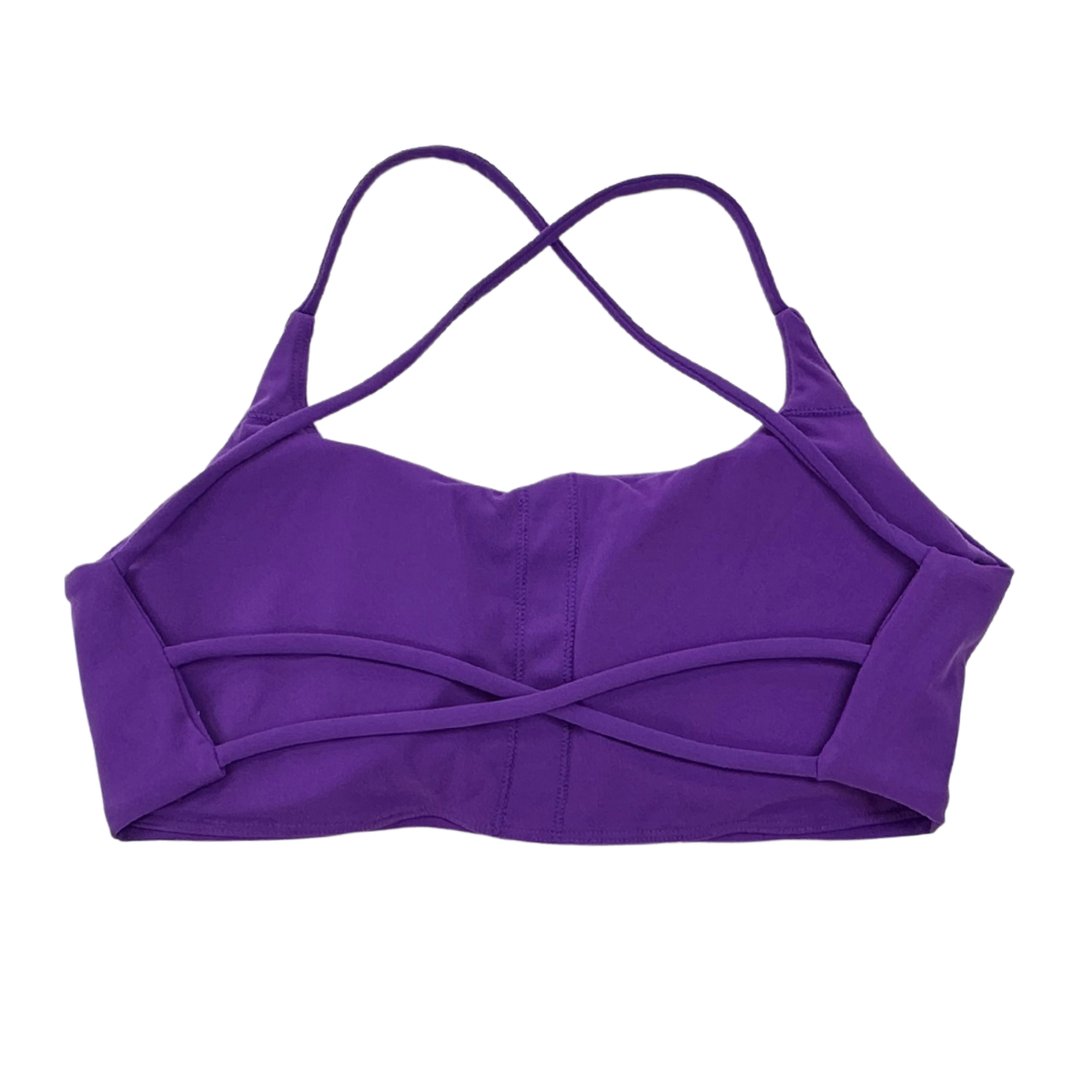 Spaghetti Crisscross Backless Sports Bra