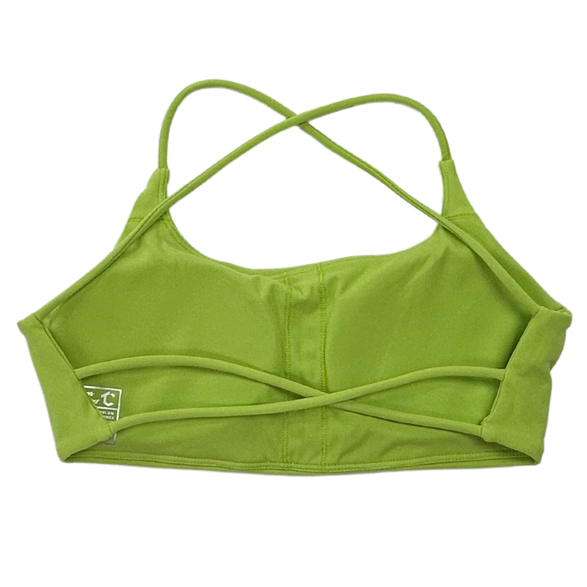 Spaghetti Crisscross Backless Sports Bra