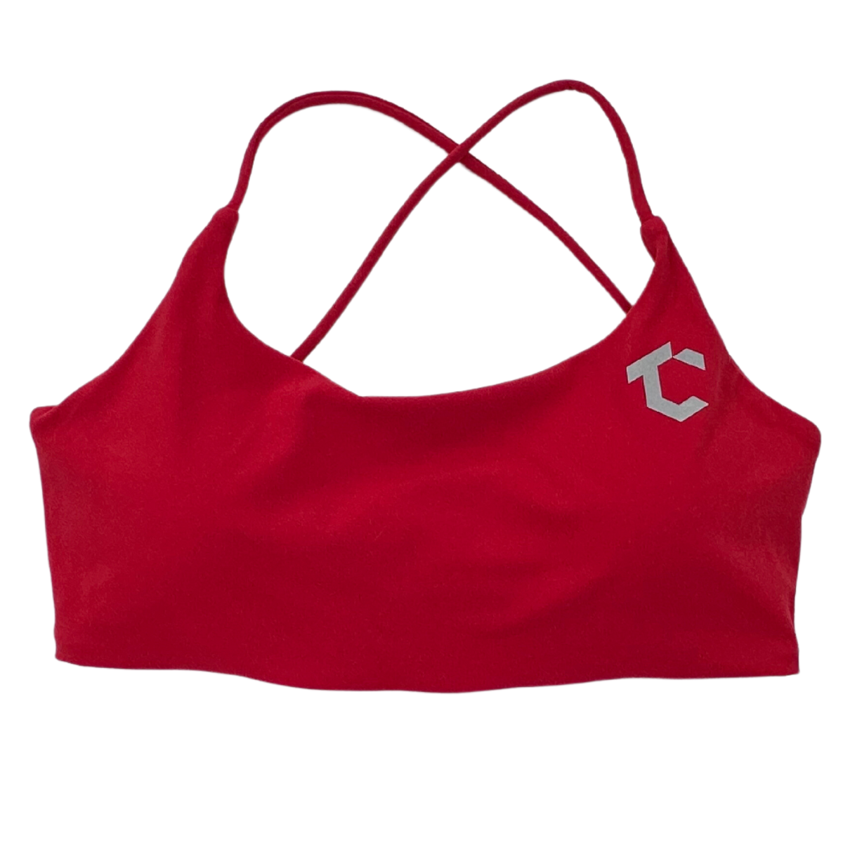 Spaghetti Crisscross Backless Sports Bra