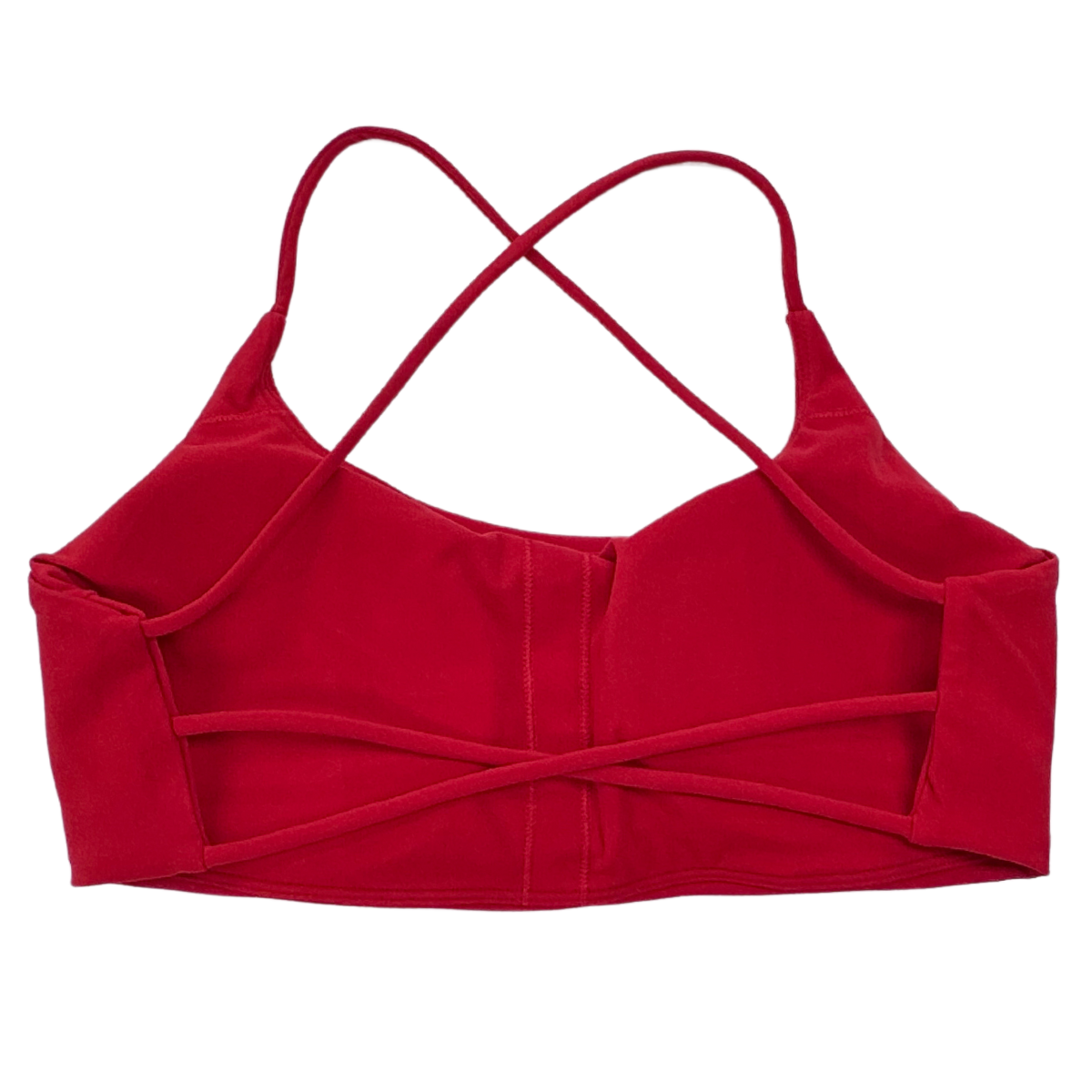 Spaghetti Crisscross Backless Sports Bra