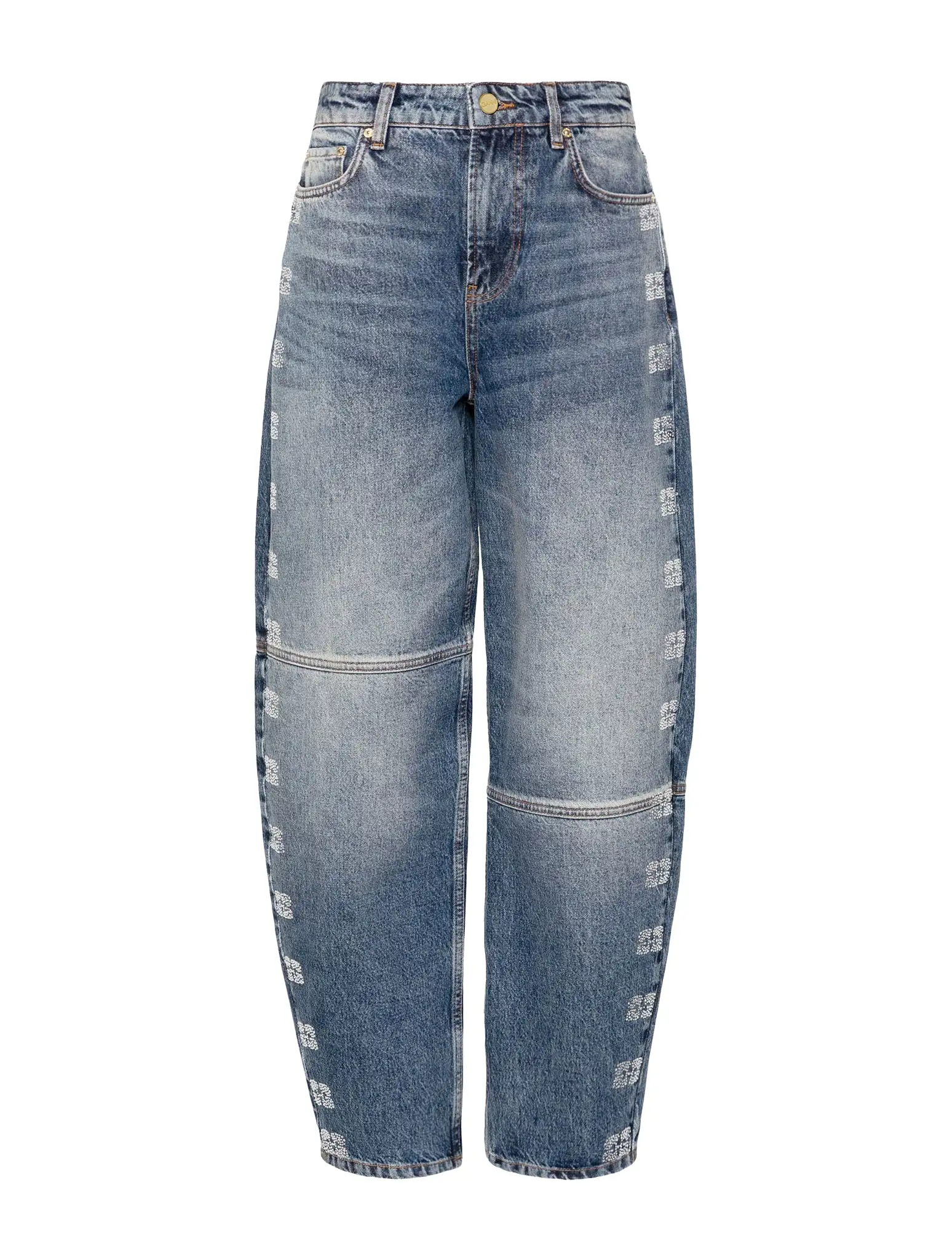 Stary high-rise tapered-leg jeans