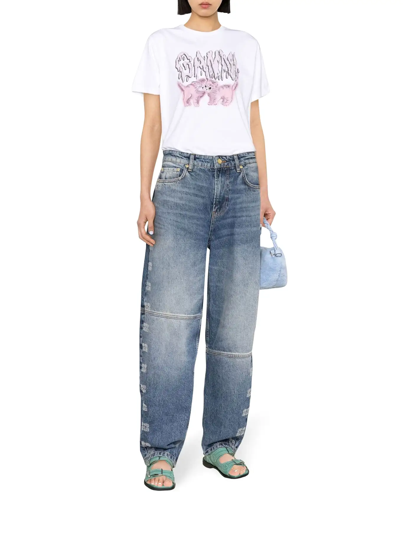 Stary high-rise tapered-leg jeans