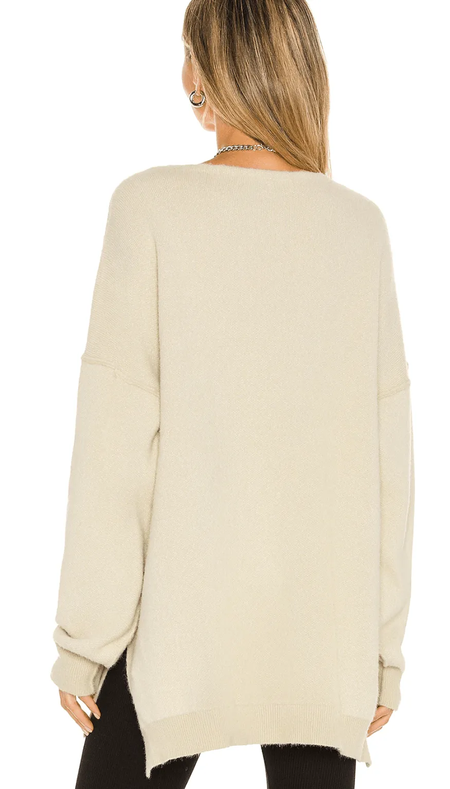 Sweater Weather Pullover in Marzipan Ivory