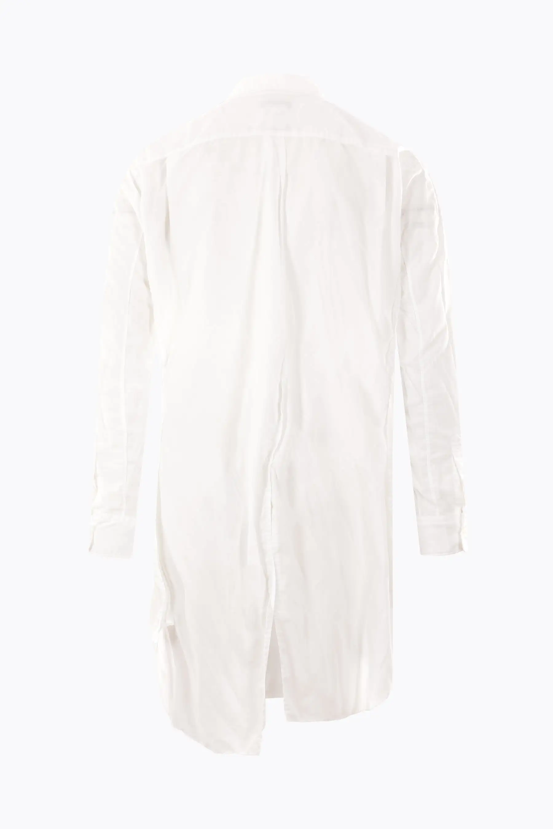 technical fabric oversized shirt