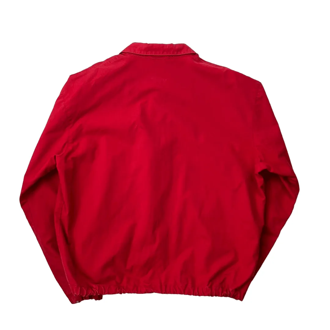 Vintage Red Polo Ralph Lauren Harrington Jacket - Medium